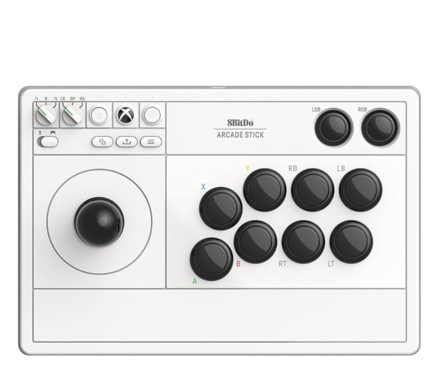 8BitDo Arcade Stick Xbox/PC White - 1188313 - zdjęcie